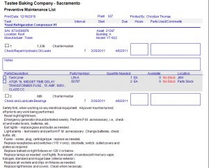 Preventive Maintenance Software Solution