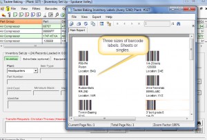 Barcode labels