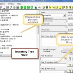 Maintenance Inventory Tree View