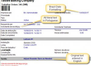 portuguese work order software