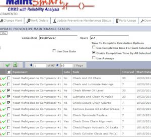 web based preventive maintenance software