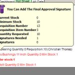 machine maintenance software dashboard shopping cart