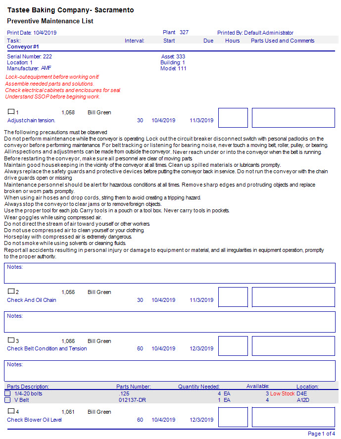 CMMS FAQ - Frequently Asked Questions